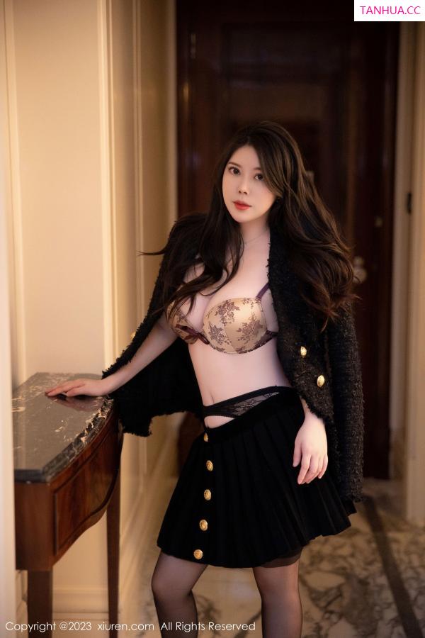 白茹雪  [XiuRen]高清写真图 2023.01.17 No.6147 白茹雪 黑丝美臀第17张图片